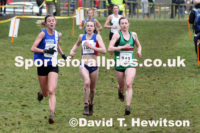 Senior womens Northern Cross Country Champs., Camp Hill Estate, Kirklington.  Photo: David T. Hewitson/Sports for All Pics